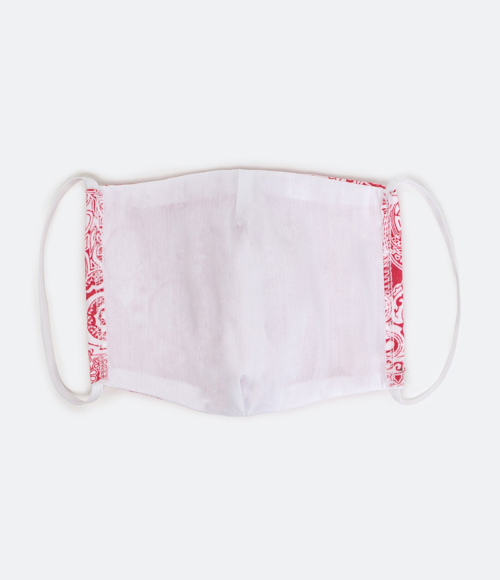 Máscara de Tecido Infantil com Acessório de Cabelo - Tam PP ao P Vermelho 3