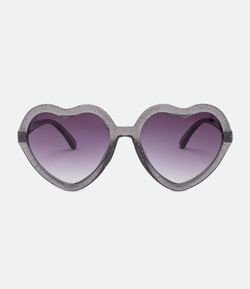Óculos De Sol Infantil Modelo Redondo Formato Coração