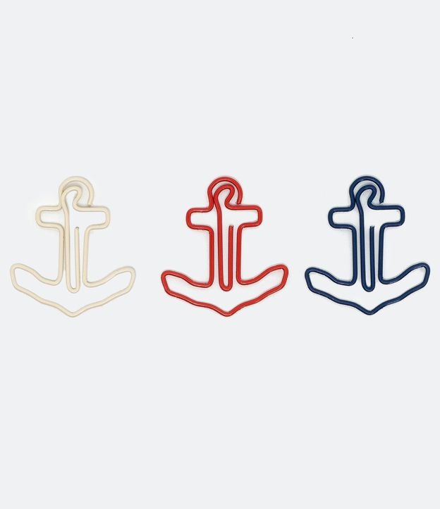 Clips Metal Ancla Navy Multicolores 2