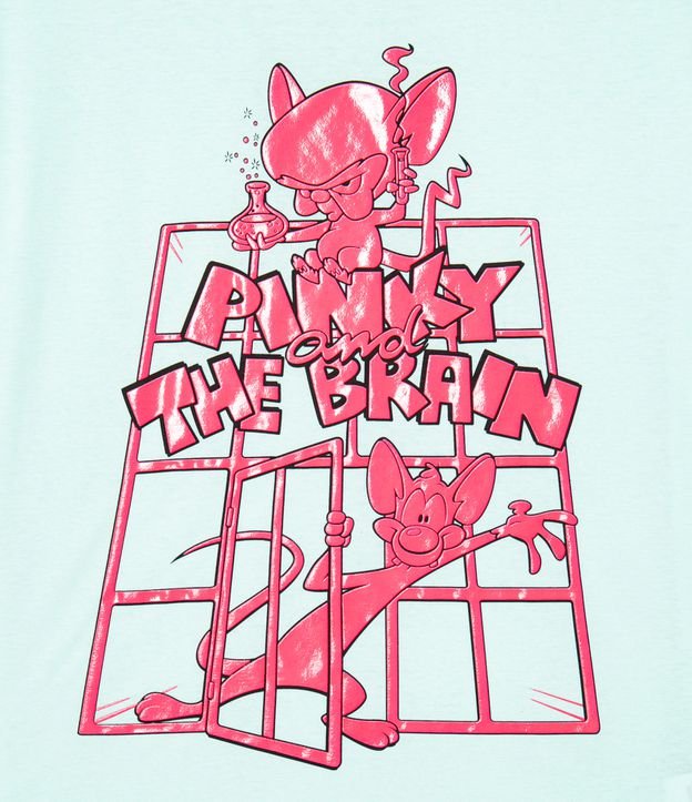 blusa pink e cerebro