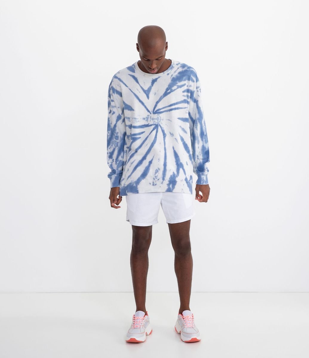 boohoo tie dye moletom com capuz