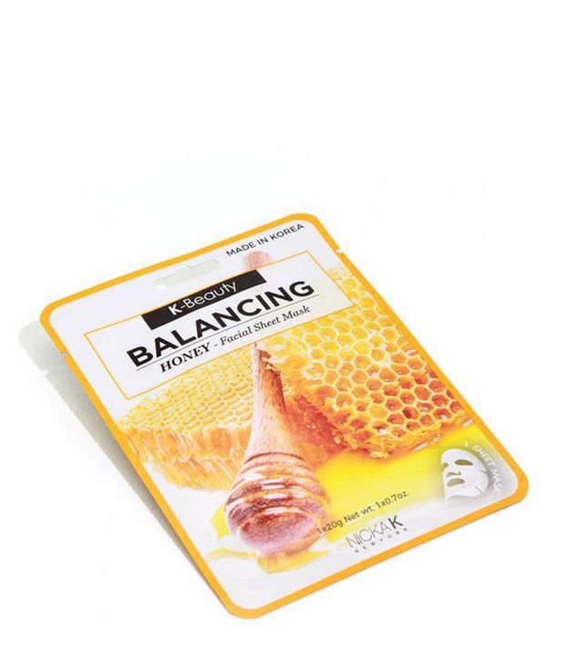 Mascarilla Facial Kiss Balancing Honey M 1