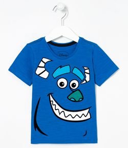 Camiseta Infantil Estampa Sullivan - Tam 1 a 4 anos