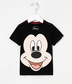 Camiseta Infantil Estampa Mickey - Tam 1 a 4 anos