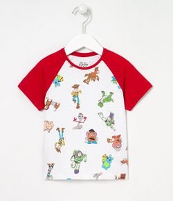 Camiseta Infantil Estampa Toy Story - Tam 2 a 5 anos
