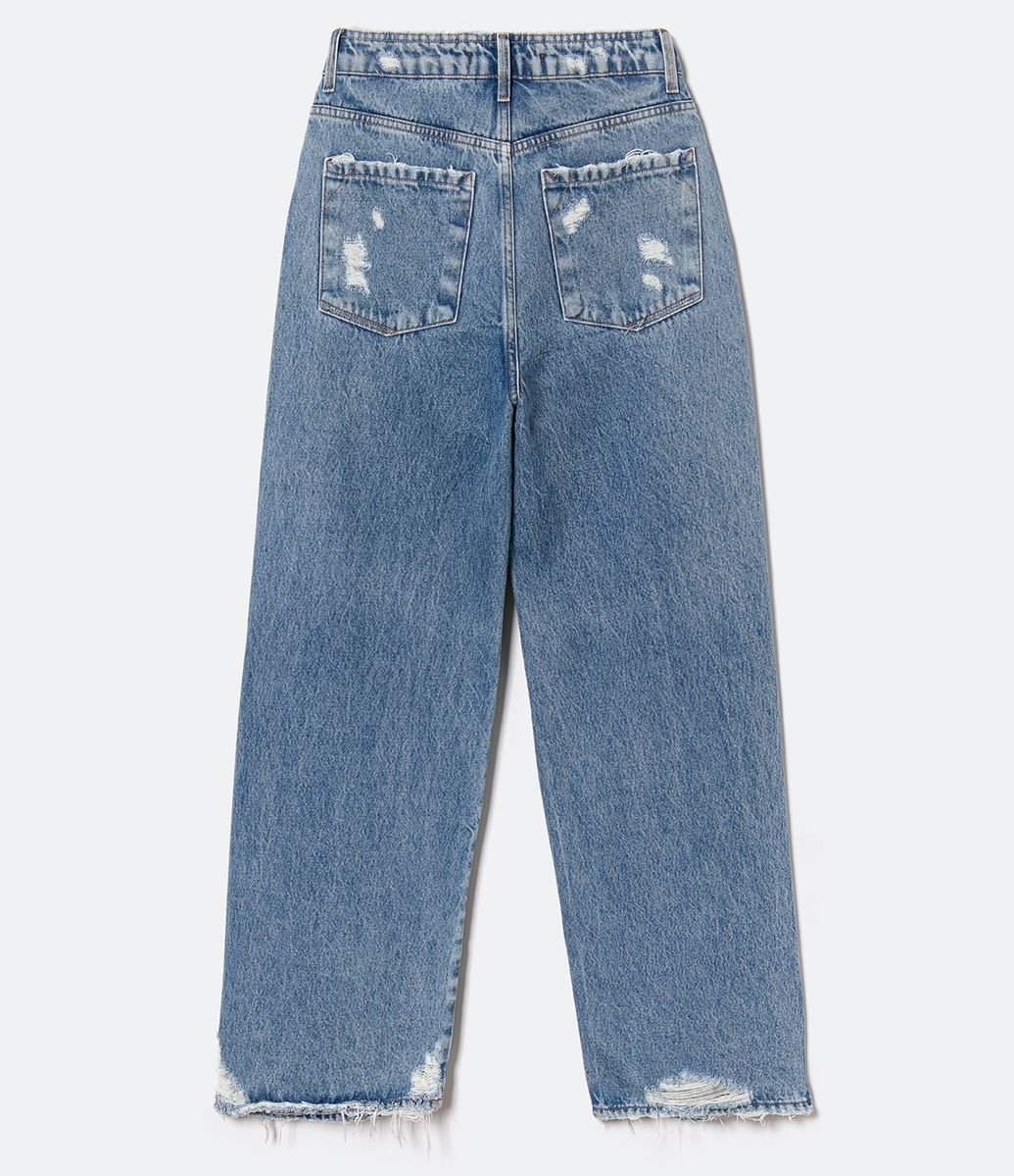 calça jeans pantalona renner