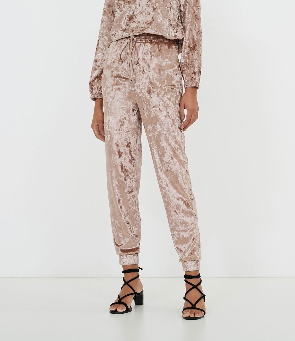 calça jogger veludo