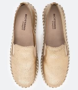 Tênis Slip On Feminino em Couro Metalizado Bottero - Renner