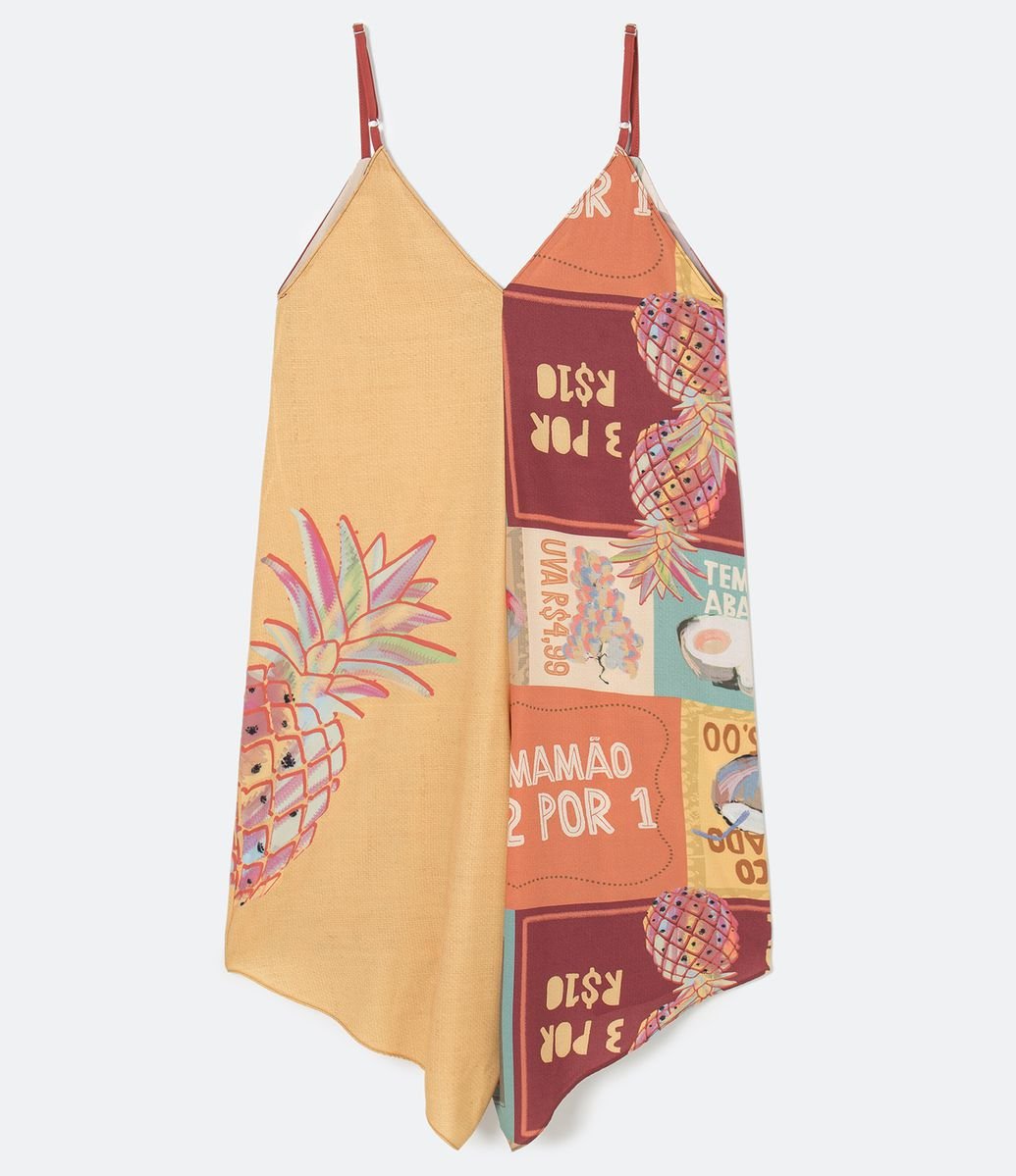 vestido abacaxi renner