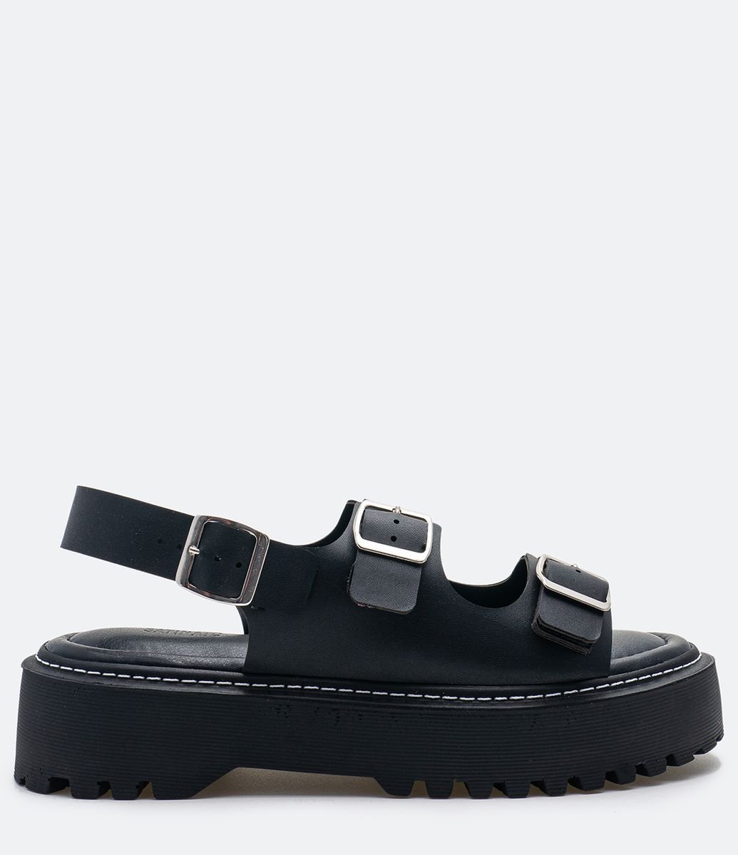 sandalia preta renner