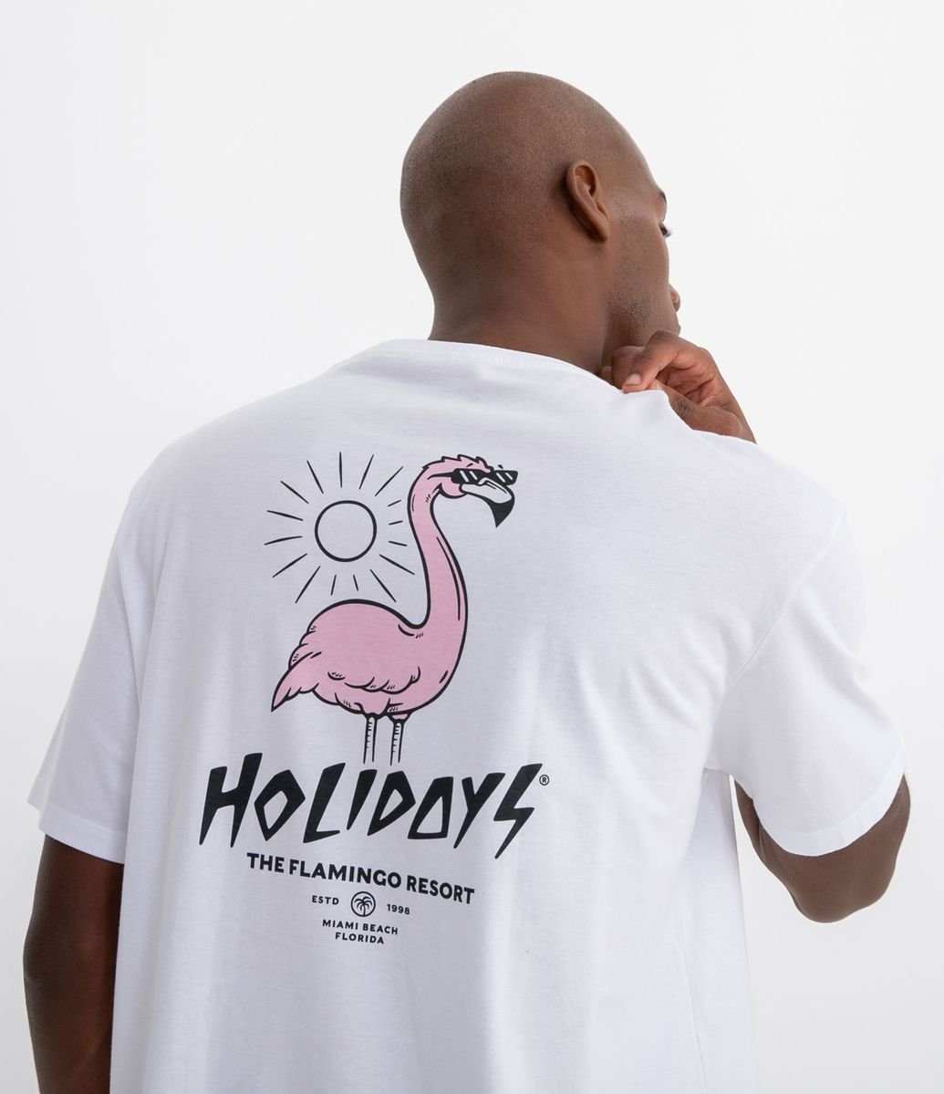 blusa de frio de flamingo