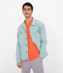 jaqueta camurça masculina renner