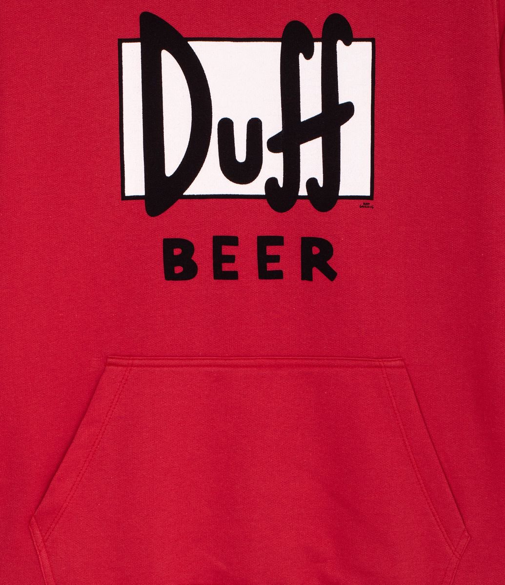 duff beer moletom com capuz universal