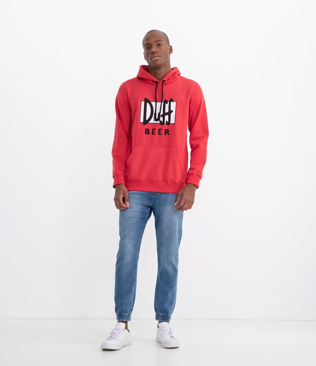 duff beer moletom com capuz universal