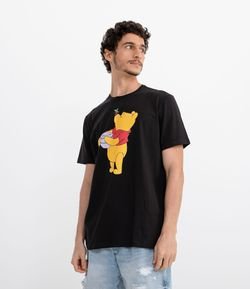 Camiseta com Estampa Pooh
