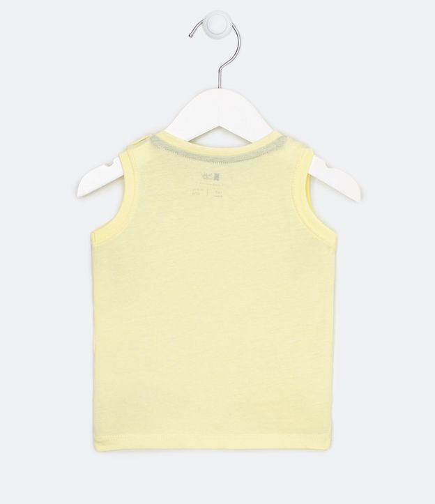Musculosa Infantil Lisa - Talle 0 a 18 meses  Amarillo 2