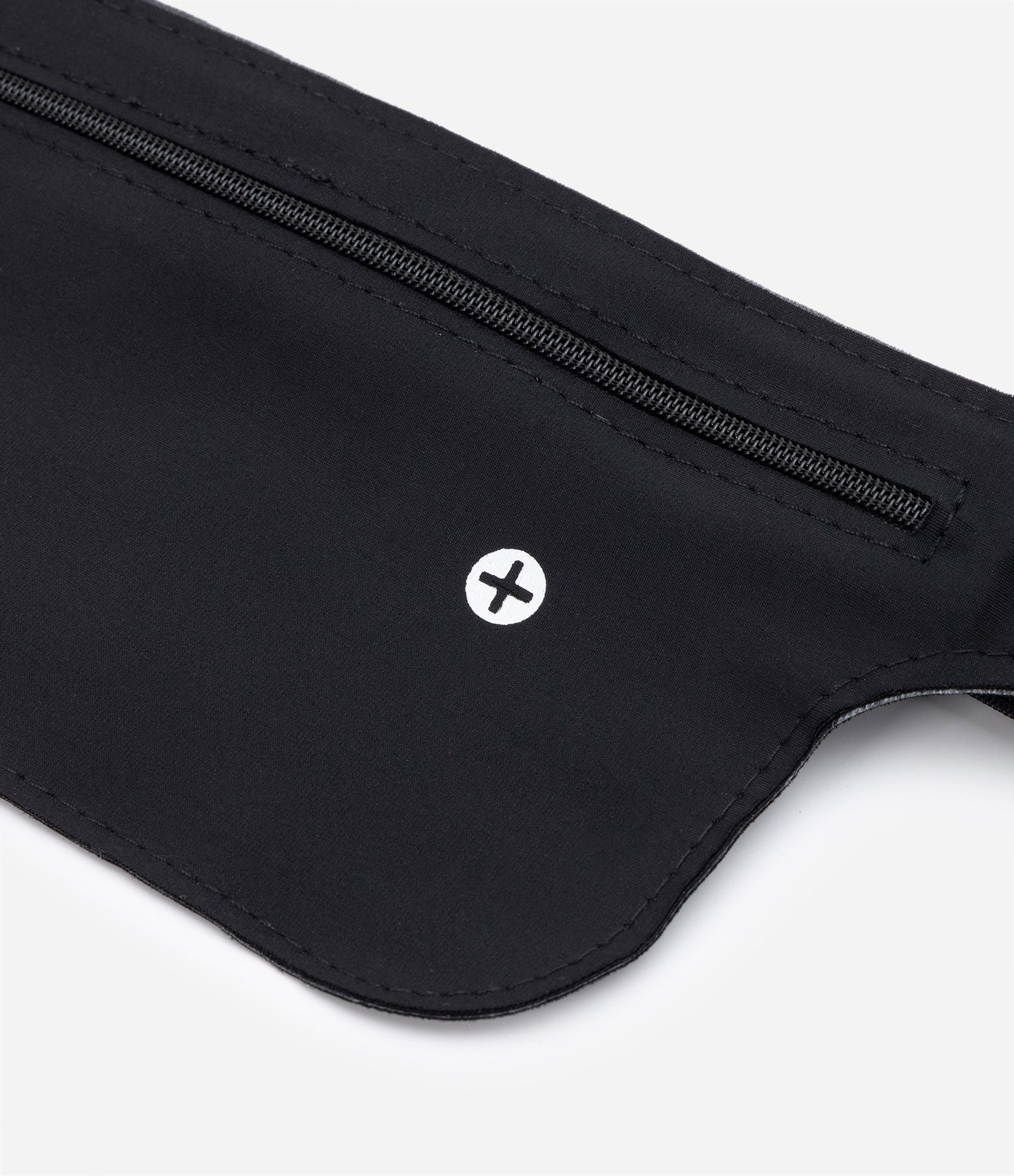 Pochete Esportiva Ergonômica Cross com Detalhes Bordados Preto 7