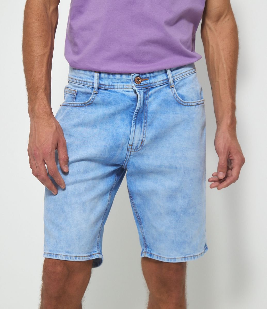 bermuda jeans masculina lojas renner