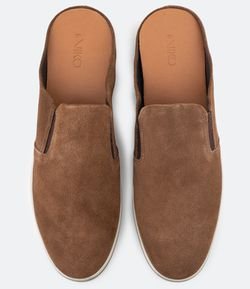 mule de couro masculino