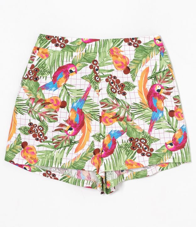 Short Estampado con Bolsillo  Verde 1