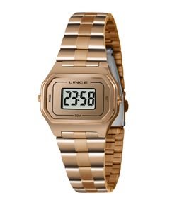 Relógio Feminino Lince SDR4609L-BXRX Digital 5ATM