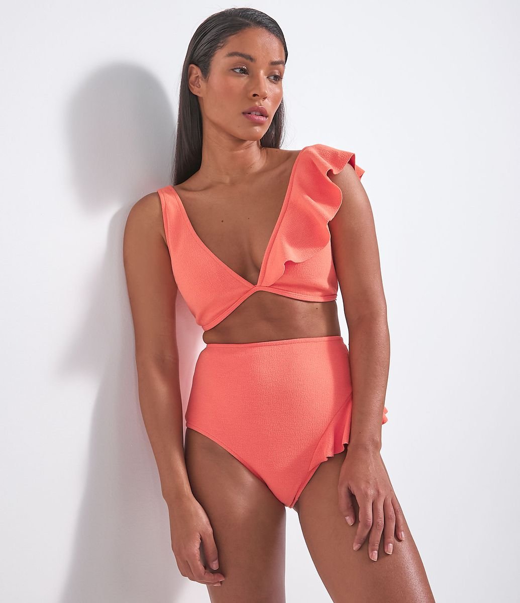 Biquíni Calcinha Hot Pants Texturizada 