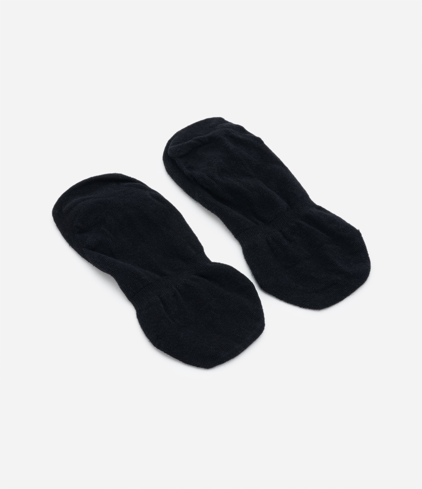 Kit 02 Meias Invisíveis Básicas em Algodão Preto 3
