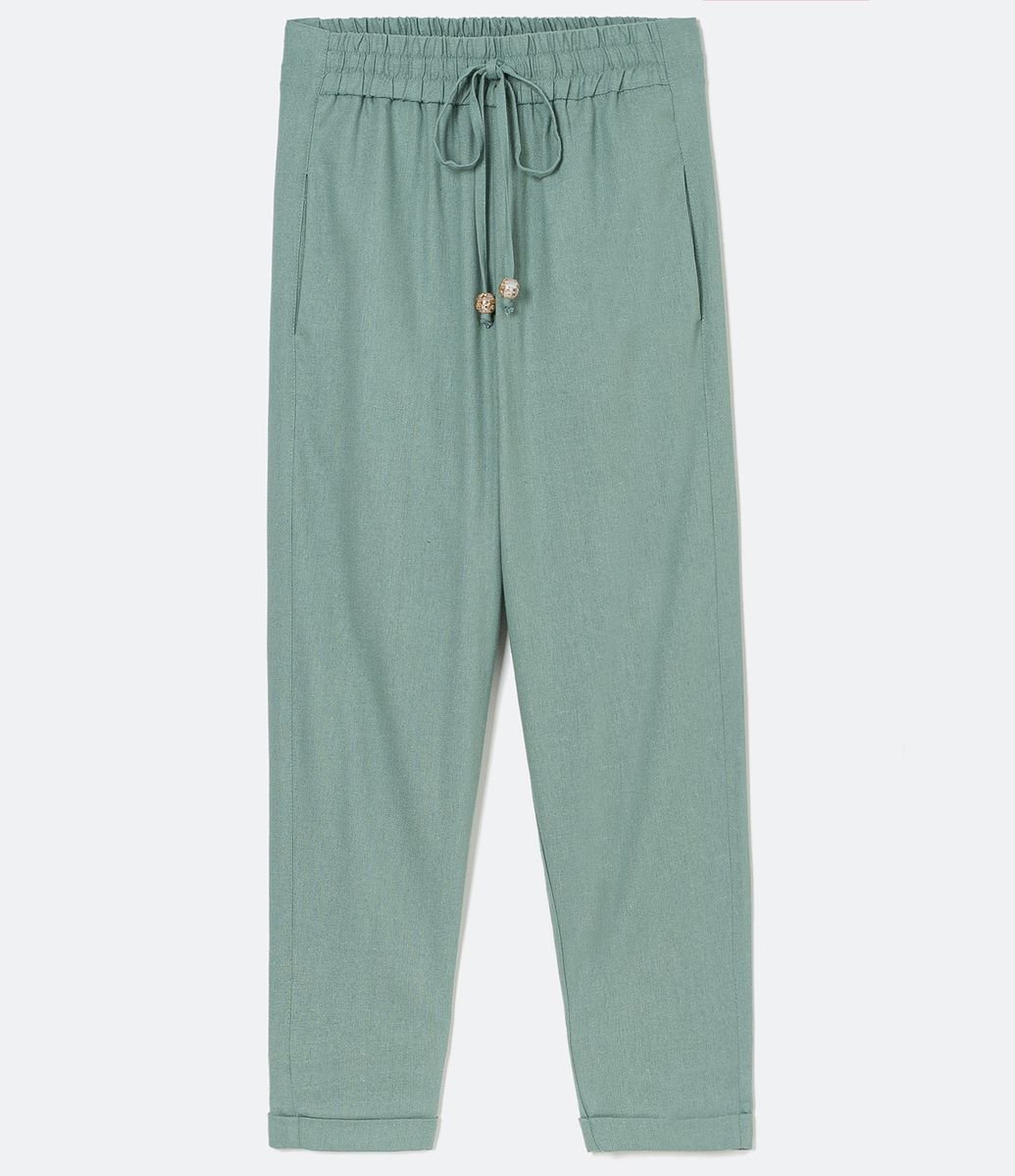calça de linho feminina renner