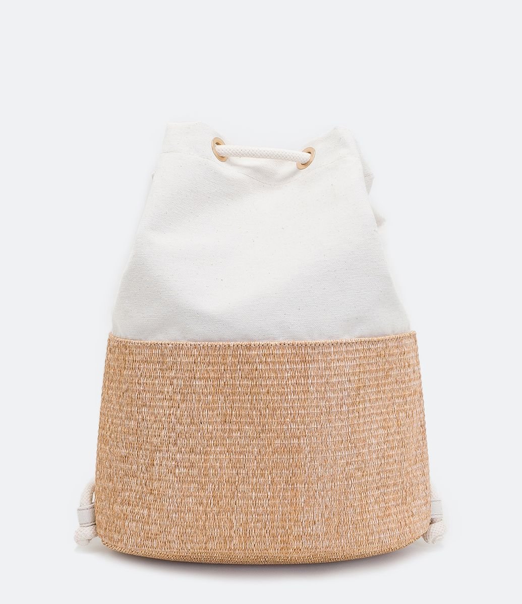 Mochila de palha Clearance