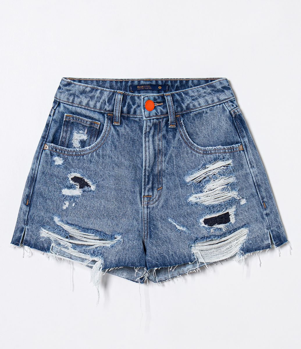 renner short cintura alta