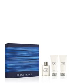 Kit Perfume Masculino Giorgio Armani Acqua Di Gio Pour Homme + Body Shampoo + After Shave Balm