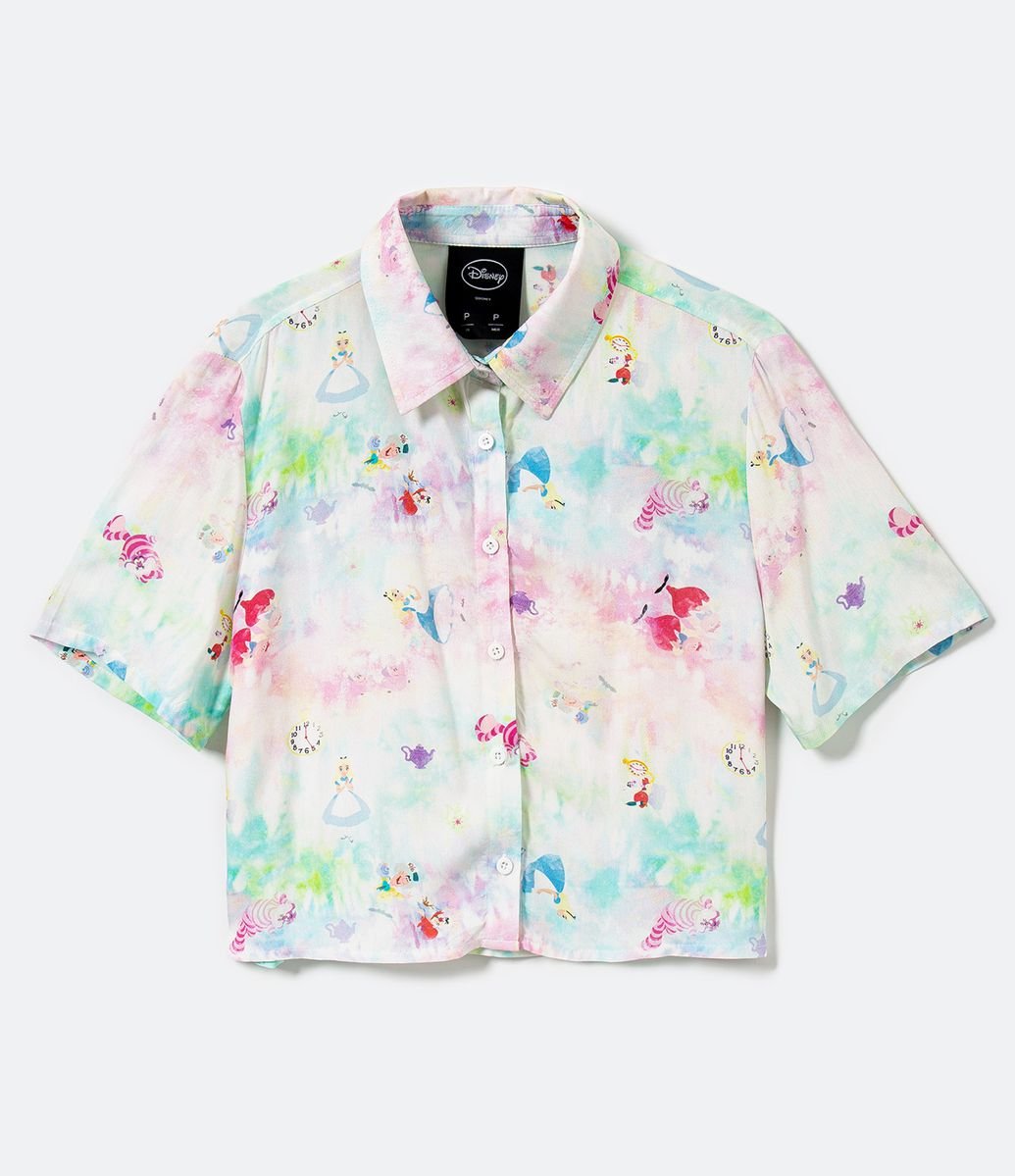 Camiseta alice no país das maravilhas renner Clearance