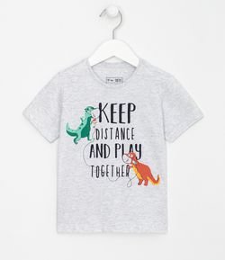 Camiseta Infantil Estampa Play Together- Tam 1 a 5 anos 