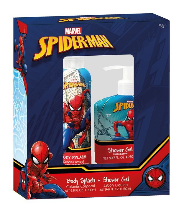 Kit Body Splash Disney Spiderman + Gel de Baño KIT 1