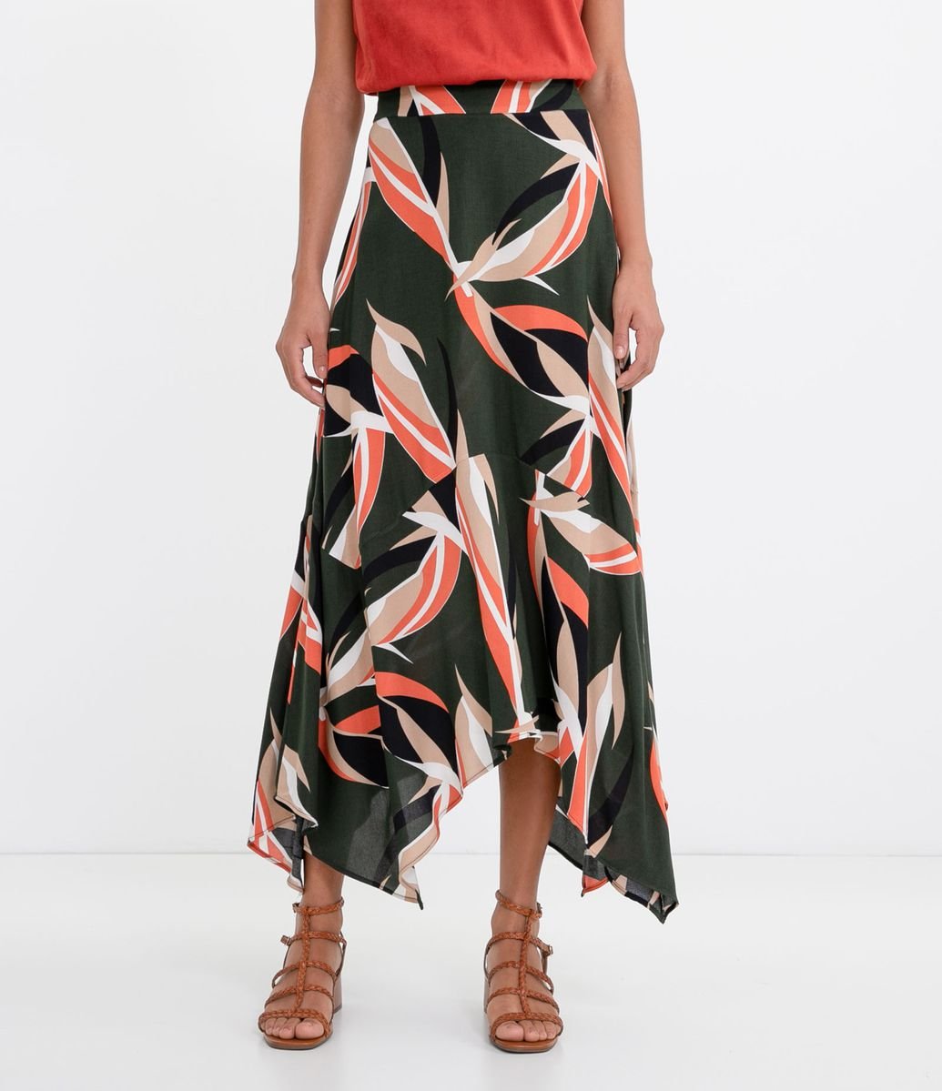 saia midi com pontas
