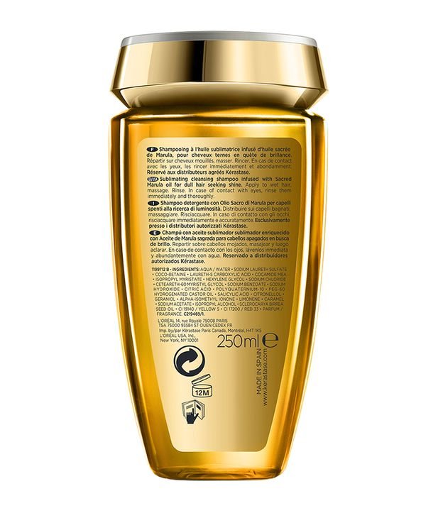 Shampoo Le Bain Elixir Ultime Kérastase 250ml