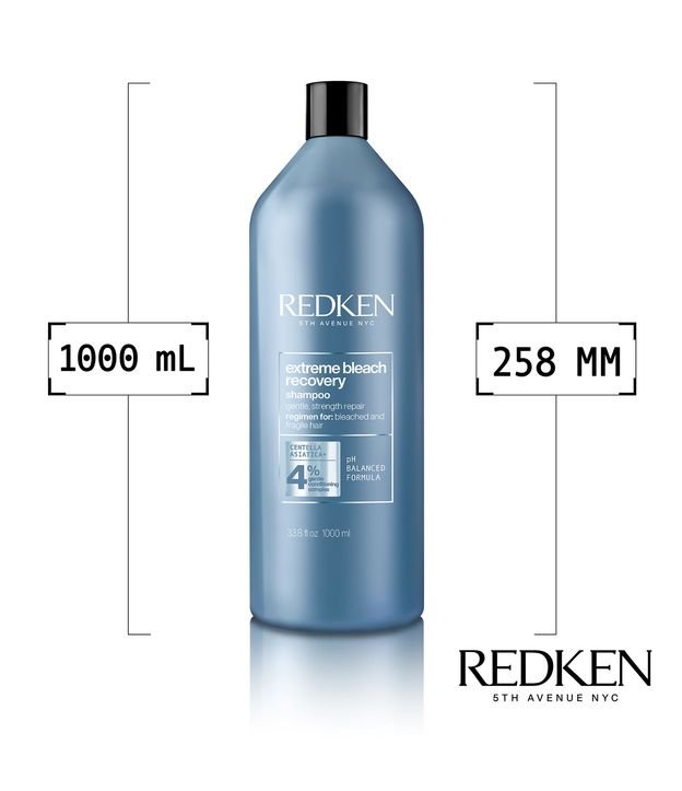 Shampoo Fortificante Extreme Bleach Recovery Grande Redken 1000ml 6