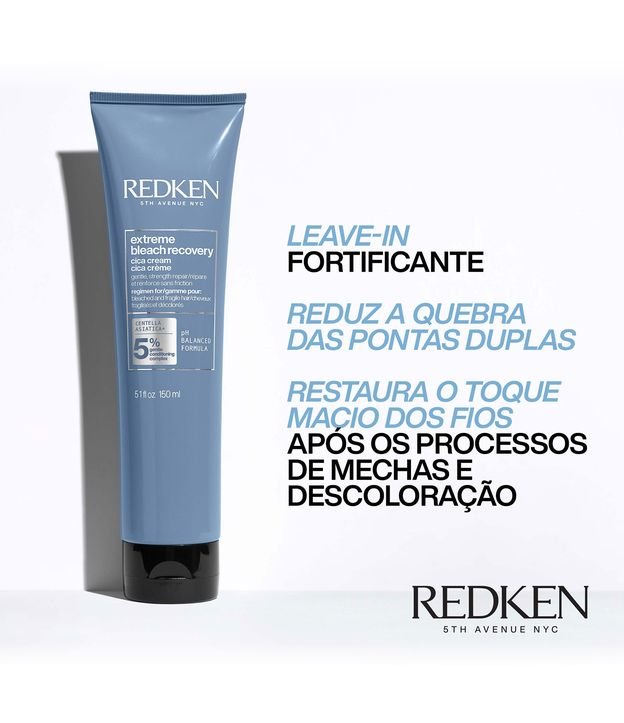 Leave In Fortificante Extreme Bleach Recovery Cica Cream Redken 150ml 2