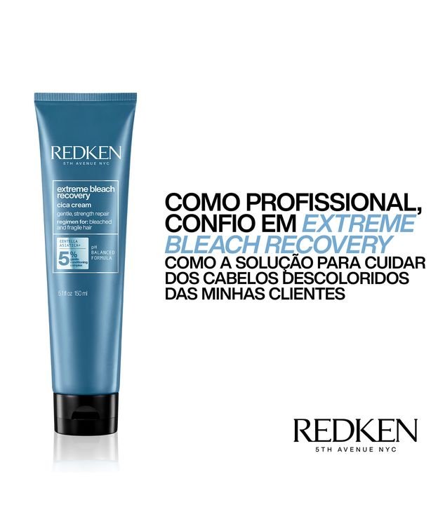 Leave In Fortificante Extreme Bleach Recovery Cica Cream Redken 150ml 3