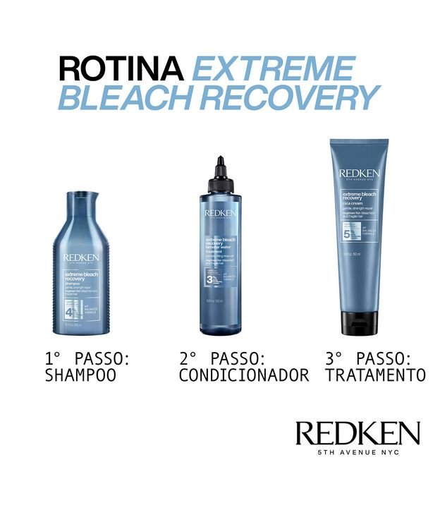 Leave In Fortificante Extreme Bleach Recovery Cica Cream Redken 150ml 8