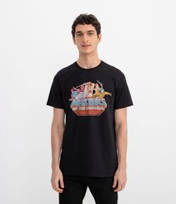 Camiseta Manga Curta Estampa He-Man