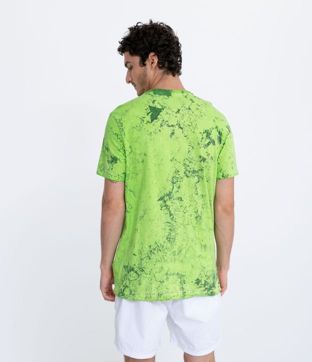 Camiseta Tie Dye Estampa Rick and Morty | Rick and Morty | Verde | PP