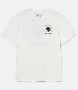 Camiseta Manga curta com Estampa Pantera