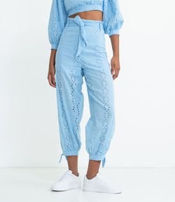 Calça Clochard em Laise com Cinto para Amarração
