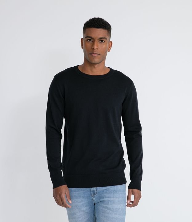 Suéter Tricô Leve Fit Comfort