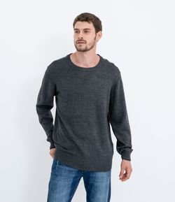 Suéter en Tejido de Punto Pesado Fit Comfort