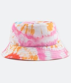 Chapéu Bucket Hat Estampa Tie Dye