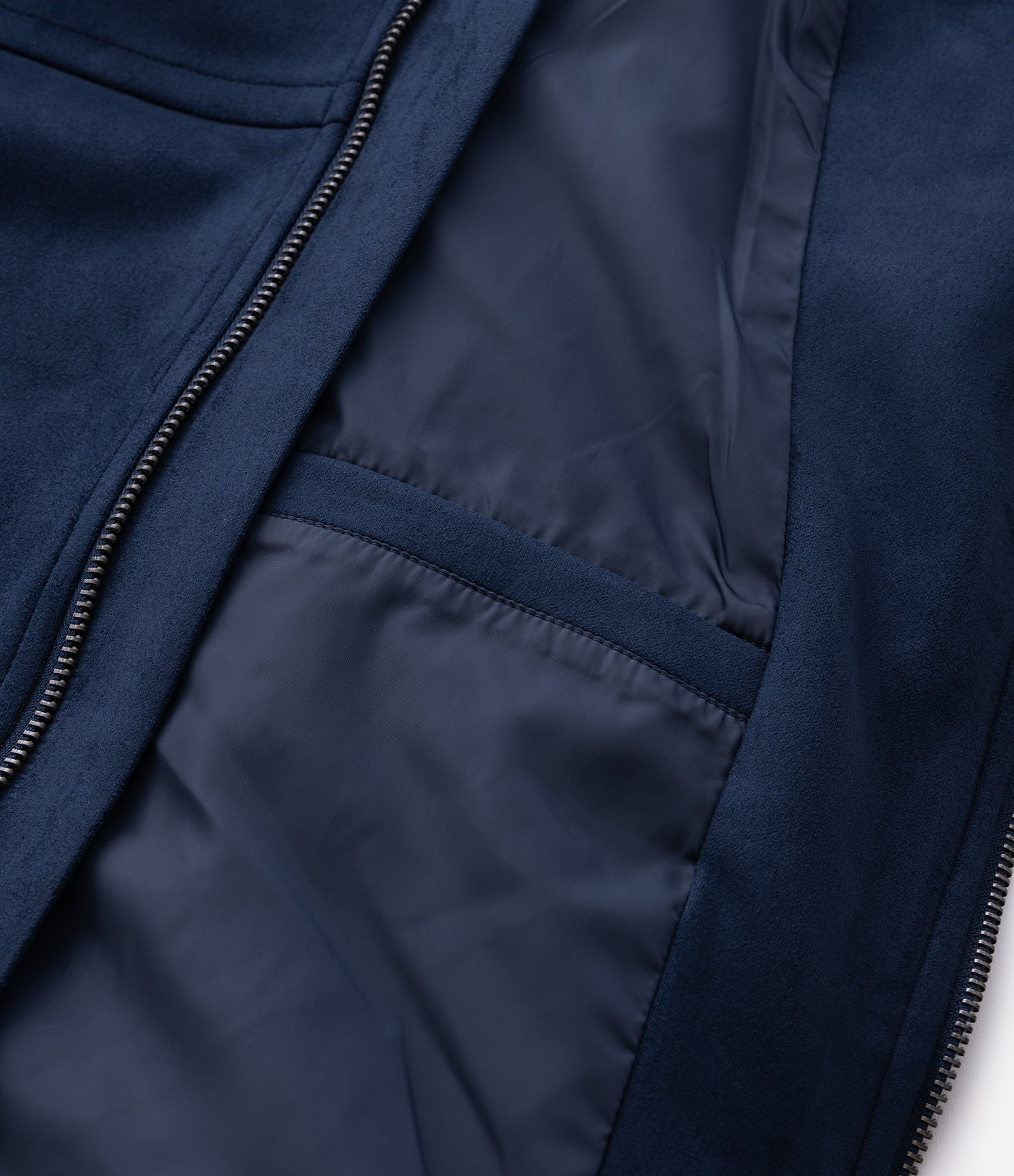 Jaqueta Bomber com Zíper e Bolsos 6