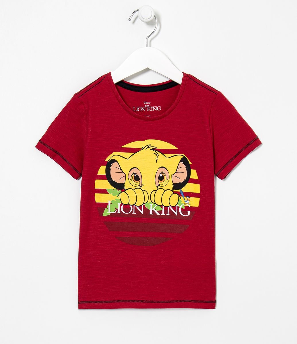 camisa rei leao renner