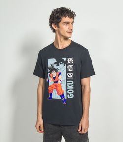 Camiseta com Estampa Goku